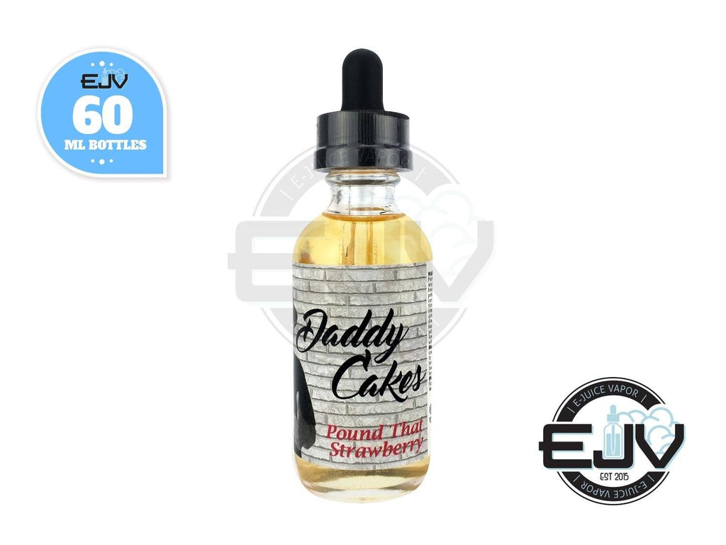 Pound That Strawberry by Daddy Cakes E-Liquid 60ml Discontinued Discontinued