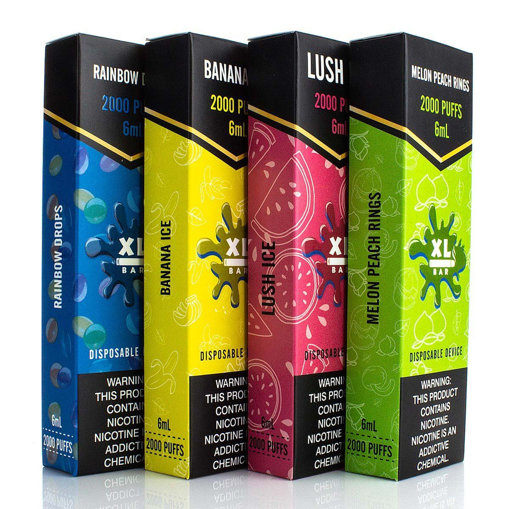 XL Bar Disposable Device - 2000 Puffs Disposable Vape Pens BIG BAR