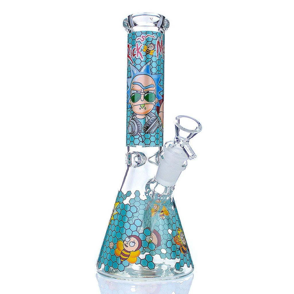 10.25'' R&M Honeycomb Glass Water Pipe Water Pipes EJV Headphones 