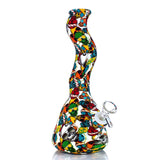 10.2" Printed Cartoon Silicone Water Pipe (Assorted) Water Pipes EJV 