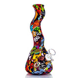 10.2" Printed Cartoon Silicone Water Pipe (Assorted) Water Pipes EJV 