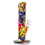 10'' Water Transfer Printing Silicone Water Pipe (Assorted) Water Pipes EJV 