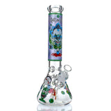 12'' R&M Cartoon Printed Glass Water Pipe Water Pipes EJV Clown 