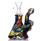 2.7" Water Transfer Printing Silicone Water Pipe (Assorted) Water Pipes EJV 