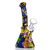 6.5'' Graphic Silicone Water Pipe (Assorted) Water Pipes EJV 