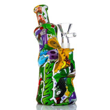 6.8" Water Transfer Printing Silicone Water Pipe (Assorted) Water Pipes EJV 