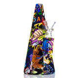 6" Assorted Puffco Shaped Silicone Water Pipe Water Pipes EJV 