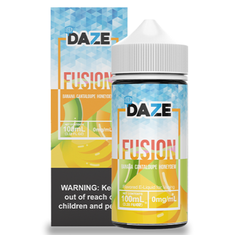 Iced Banana Cantaloupe Honeydew by 7 Daze Fusion 100ml