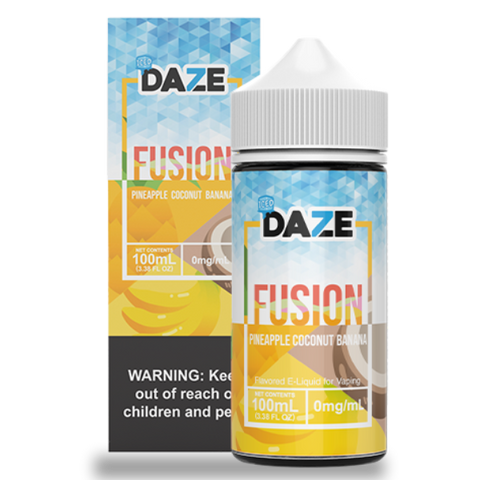 Iced Pineapple Coconut Banana by 7 Daze Fusion 100ml