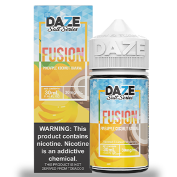 Iced Pineapple Coconut Banana by 7 Daze Fusion Salts 30ml