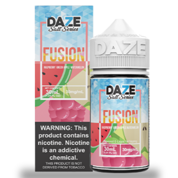 Iced Raspberry Green Apple Watermelon by 7 Daze Fusion Salts 30ml