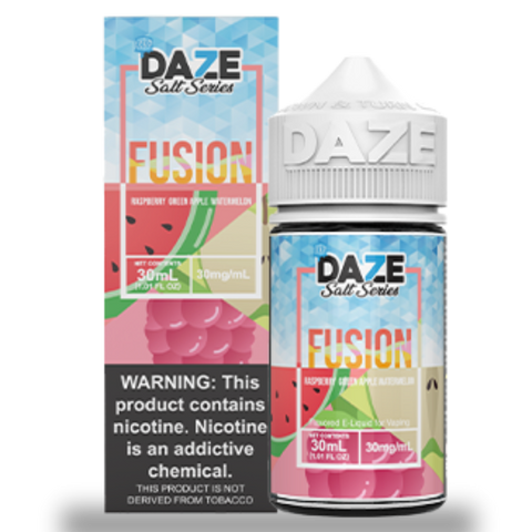 Iced Raspberry Green Apple Watermelon by 7 Daze Fusion Salts 30ml