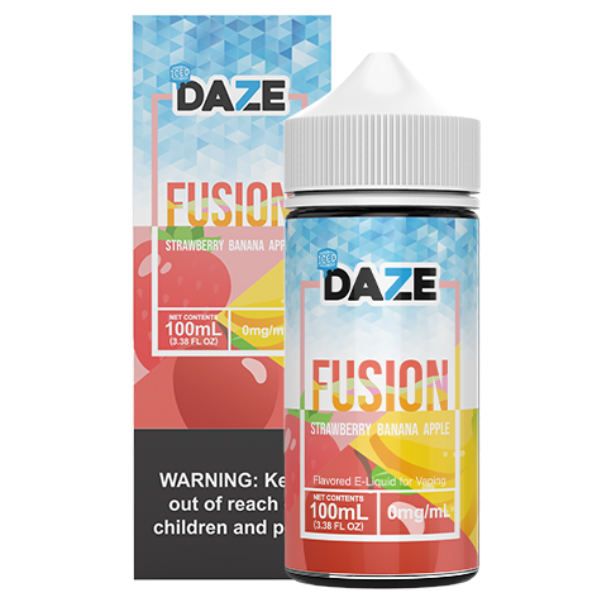Iced Strawberry Banana Apple by 7 Daze Fusion 100ml