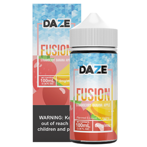 Iced Strawberry Banana Apple by 7 Daze Fusion 100ml