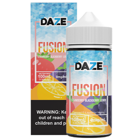 Iced Strawberry Blackberry Lemon by 7 Daze Fusion 100ml