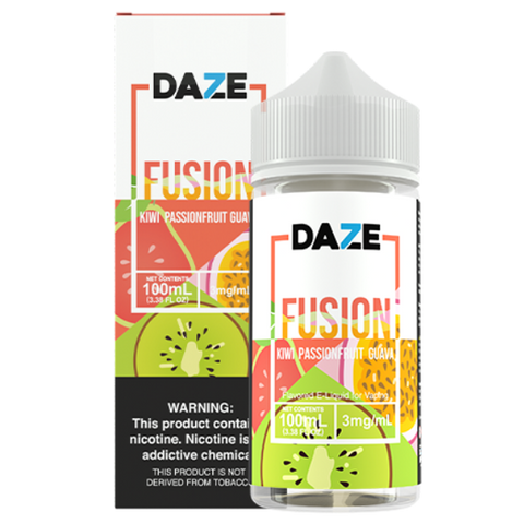 Kiwi Passion Fruit Guava by 7 Daze Fusion 100ml