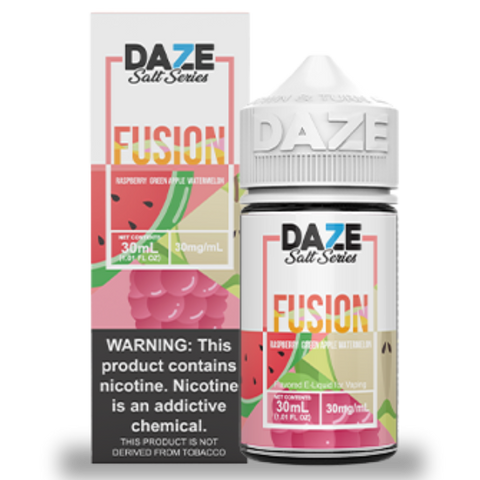 Raspberry Green Apple Watermelon by 7 Daze Fusion Salts 30ml