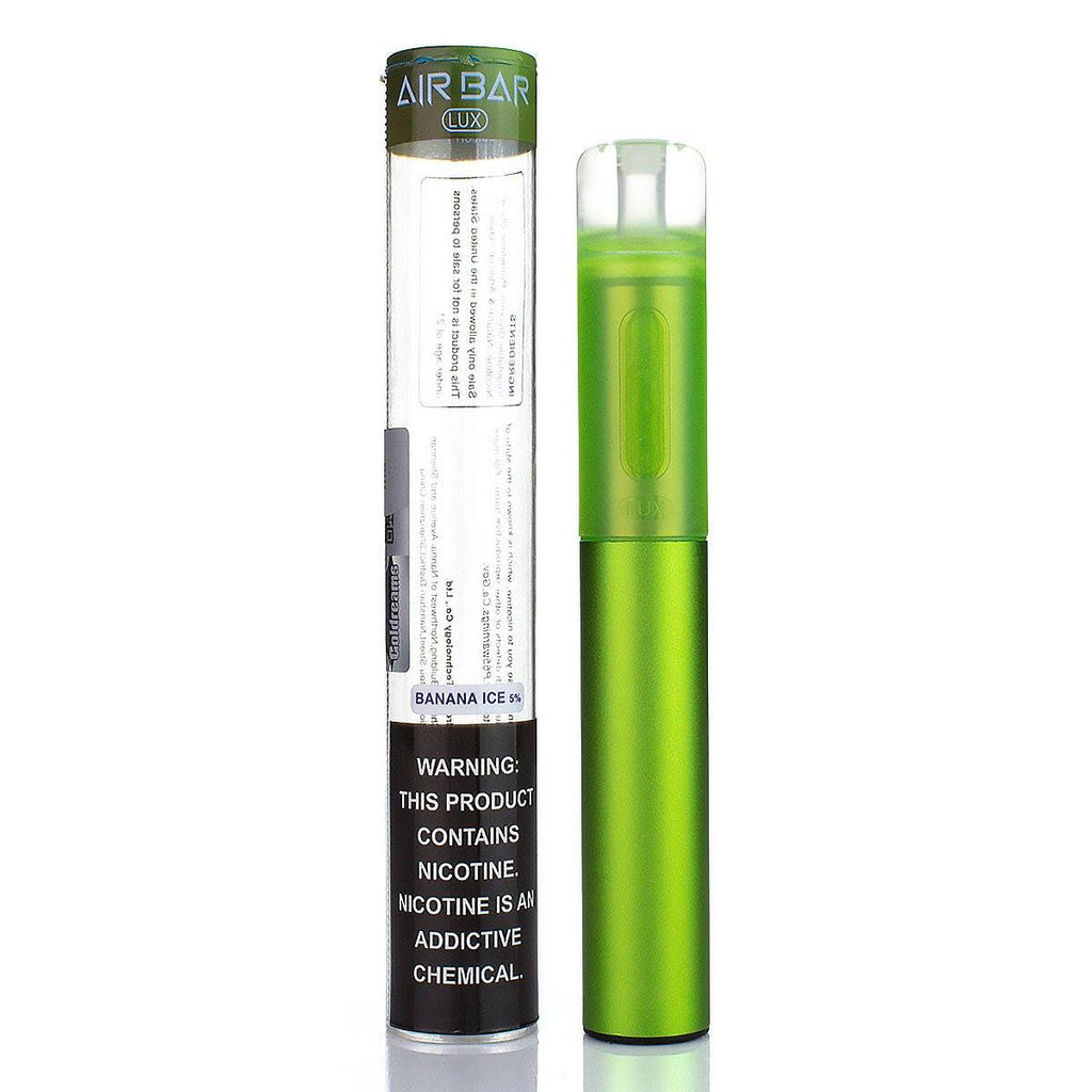 Air Bar Lux Disposable Device - 1000 Puffs Disposable Vape Pens Suorin Banana Ice 