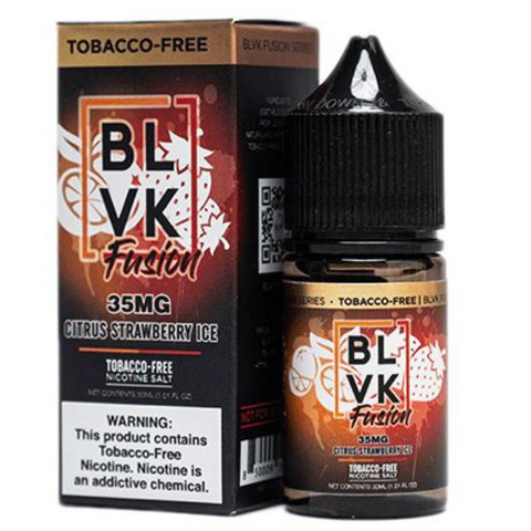 Citrus Strawberry Ice by BLVK Fusion Salts TFN 30ml