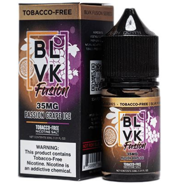 Passion Grape Ice by BLVK Fusion Salts TFN 30ml
