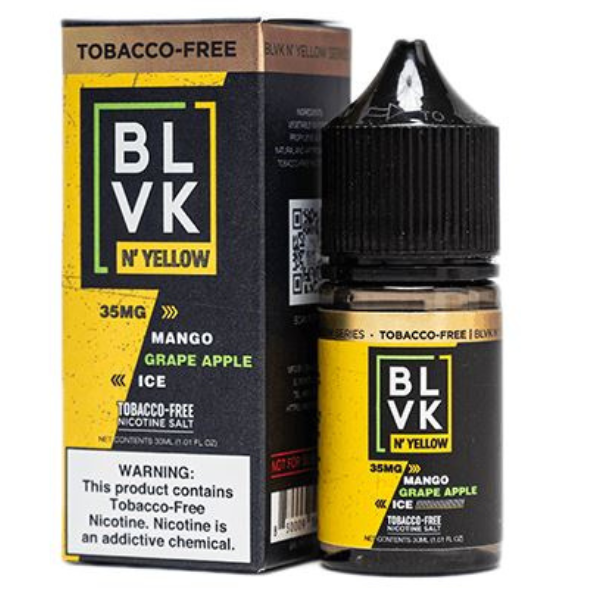 Mango Grape Apple Ice by BLVK N' YELLOW Salts TFN 30ml