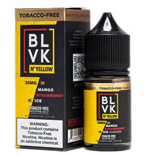 Mango Strawberry Ice by BLVK N' YELLOW Salts TFN 30ml