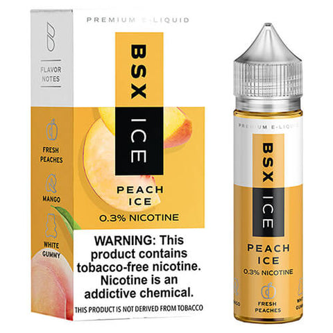 GLAS BSX SERIES TFN | Peach Ice 60ML eLiquid eJuice GLAS Vapor 