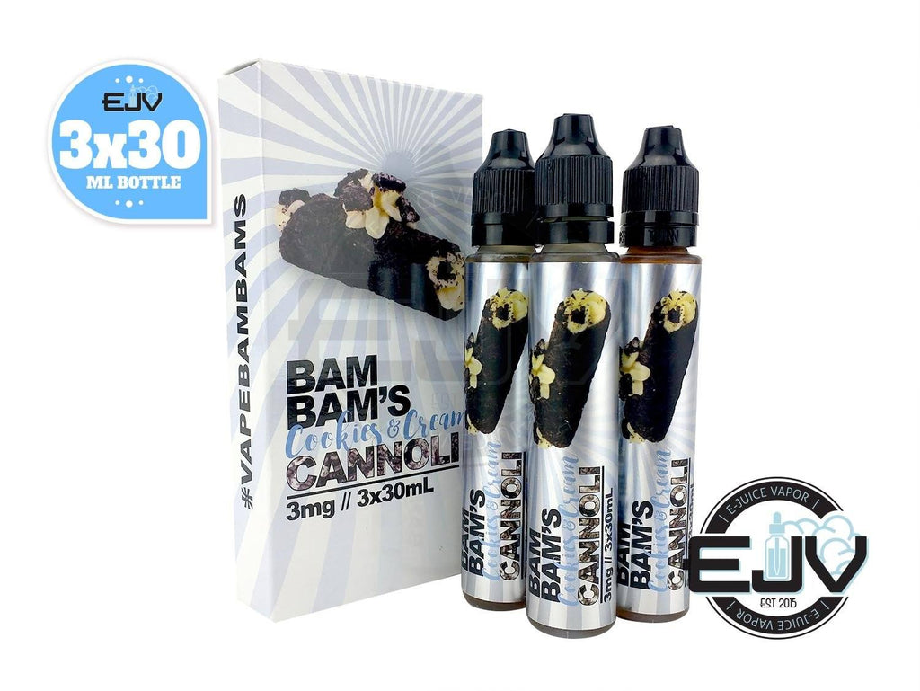 Cookies & Cream Cannoli by Bam Bam's Cannoli 90ml Discontinued Discontinued 