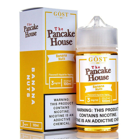 Banana Nuts by GOST The Pancake House 100ml E-Juice GOST Pancake 