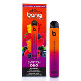 Bang Switch Duo Disposable Device - 2500 Puffs Disposable Vape Pens Bang Vape Verry Berry/Gummy Bear 