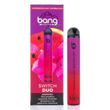 Bang Switch Duo Disposable Device - 2500 Puffs Disposable Vape Pens Bang Vape Watermelon Lush/Bubblegum 