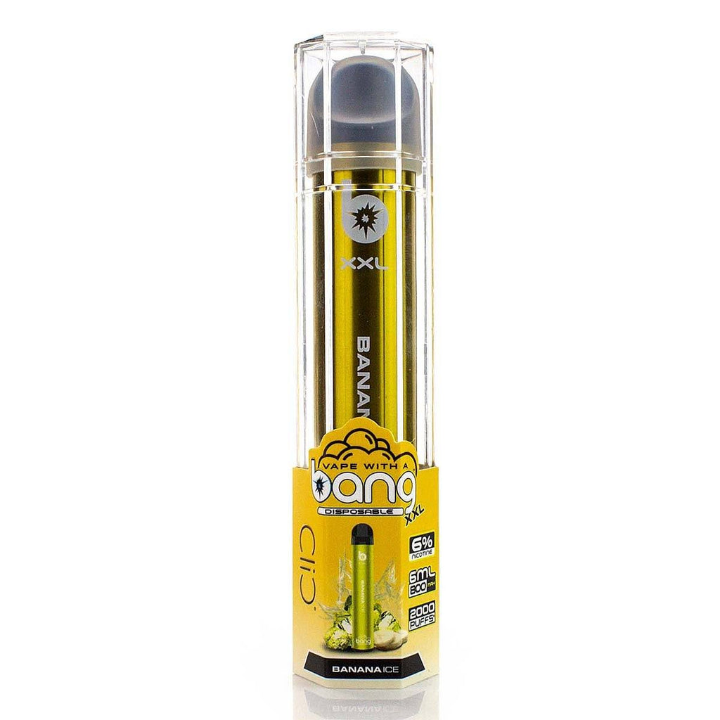 Bang XXL Disposable Device - 2000 Puffs Disposable Vape Pens Bang Vape Banana Ice 