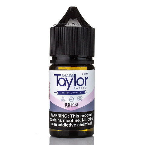 Berry Crunch Salt by Taylor Salts 30ml Nicotine Salt Taylor Salts 