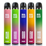 Big Bar DUO Disposable Device - 2200 Puffs Disposable Vape Pens Big Bar 
