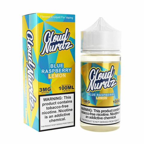 CLOUD NURDZ TFN | Blue Raspberry Lemon 100ML eLiquid eJuice Cloud Nurdz TFN 