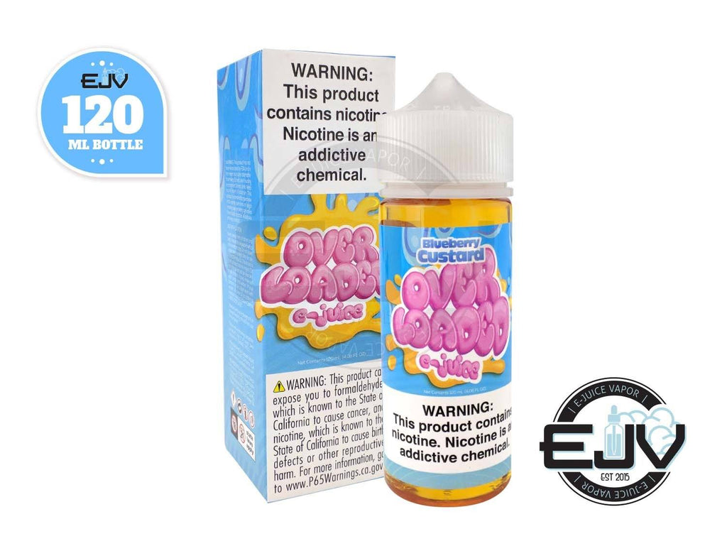 Blueberry Custard by Overloaded E-Juice 120ml Discontinued Discontinued 