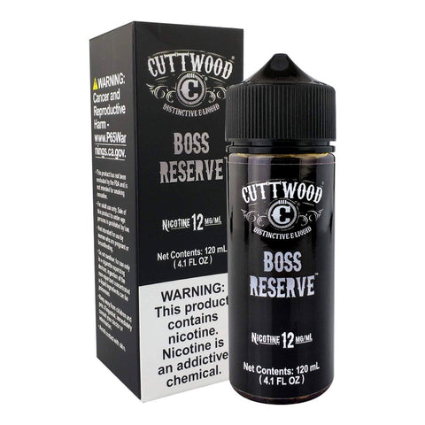 Boss Reserve by Cuttwood EJuice 120ml E-Juice Cuttwood 