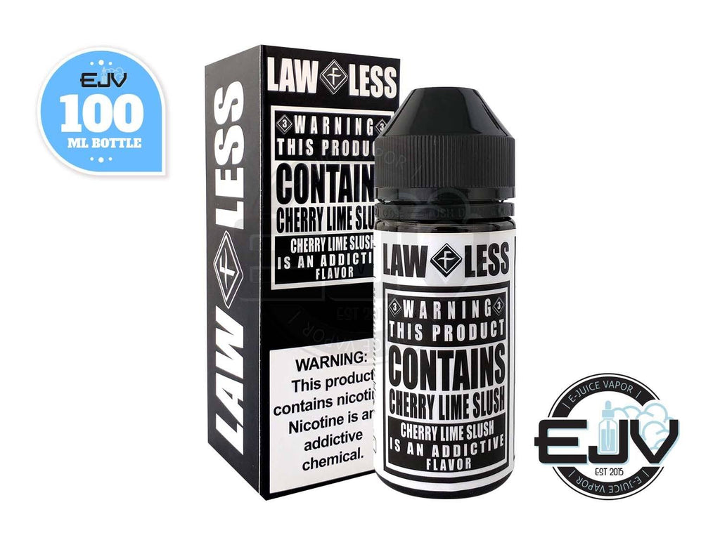 Cherry Lime Slush by Flawless Warning E-Liquid 100ml Clearance E-Juice Warning E-Liquid 
