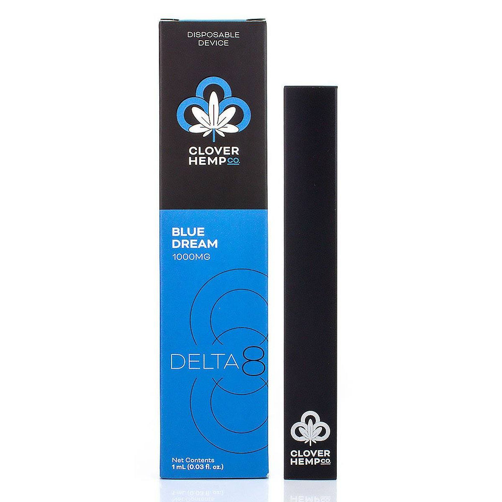 Clover Hemp Co Delta 8 Disposable Device Delta 8 Clover Hemp Co Blue Dream (Sativa) 