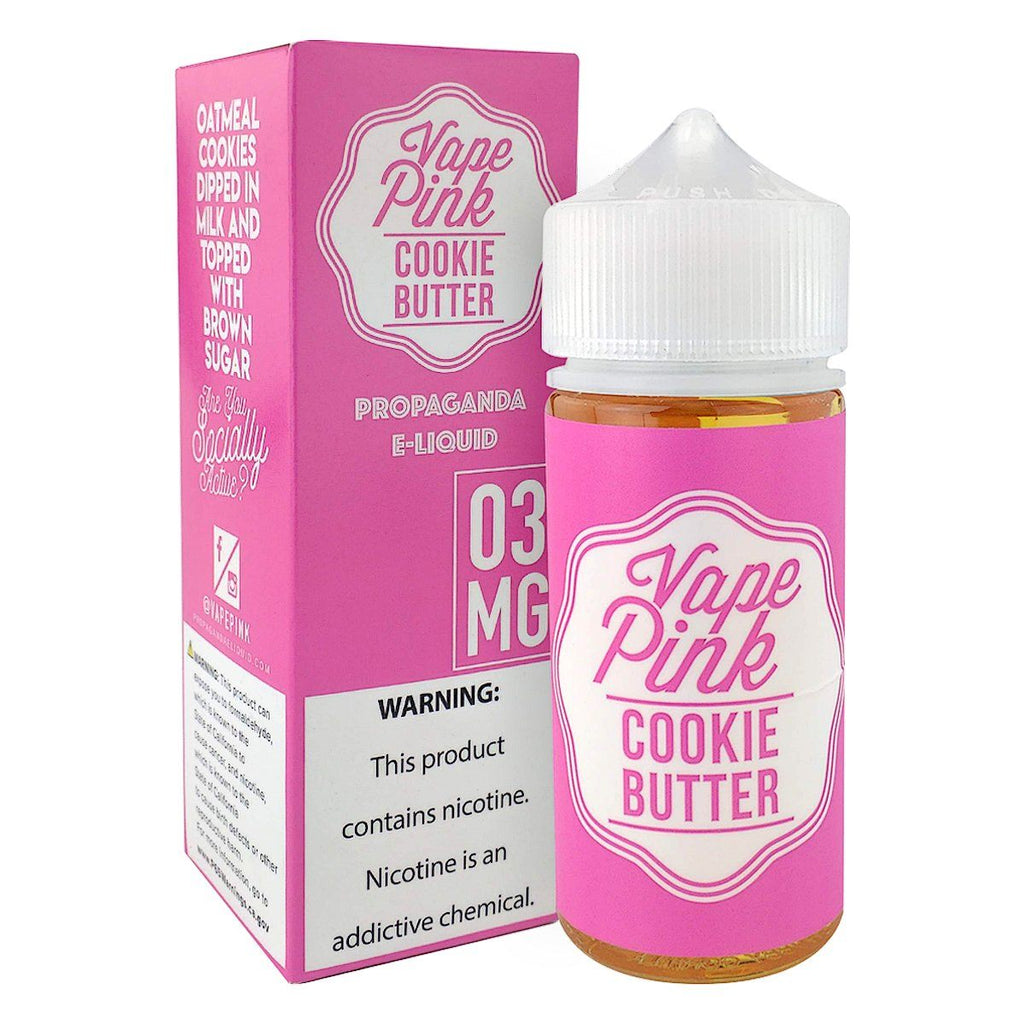 Cookie Butter by Vape Pink E-Liquid 100ml E-Juice Vape Pink E-Liquid 