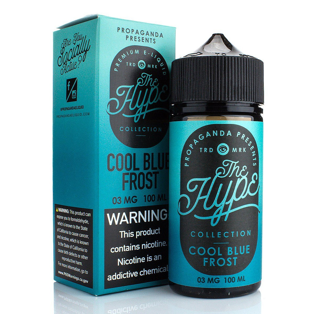 Cool Blue Frost by The Hype Collection 100ml E-Juice The Hype Collection 