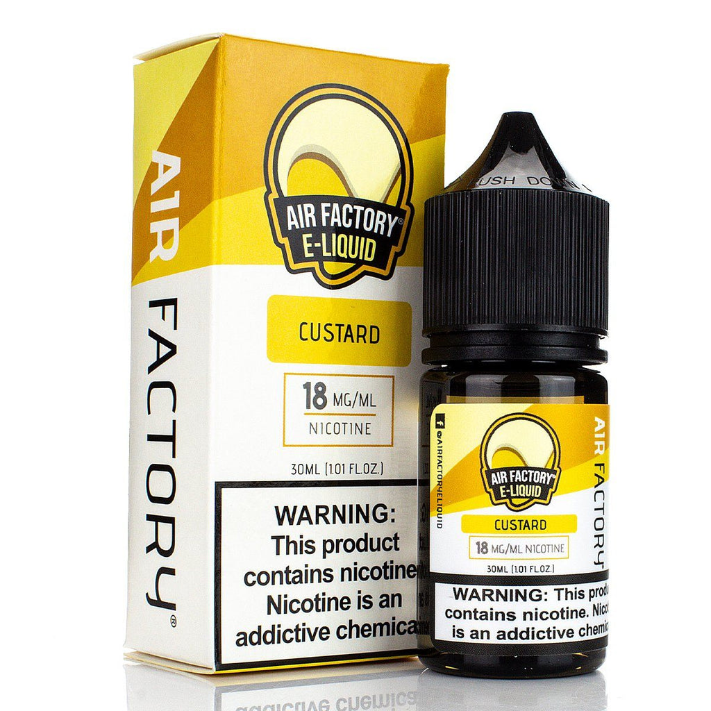 Custard by Air Factory SALT 30ml Nicotine Salt Air Factory SALT 