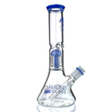 Diamond Glass DG-1002 Water Pipe Water Pipes Diamond Glass Milk Blue 