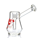 Diamond Glass DG-R1130 Bubbler Bubblers Diamond Glass Red 