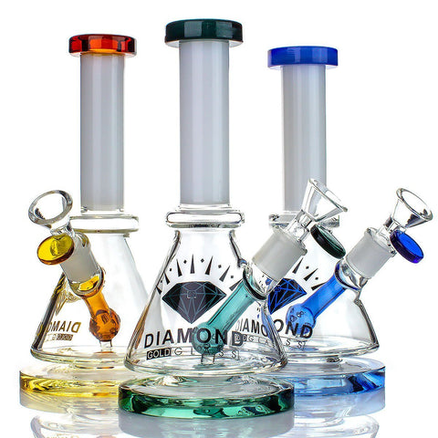 Diamond Glass DGW-950 Water Pipe - (Diamond EARL) Water Pipes Diamond Glass 