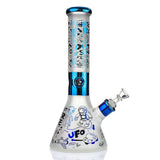 Diamond Glass V1000-2 Water Pipe Water Pipes Diamond Glass Blue 