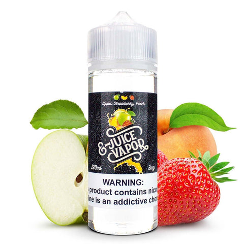 Apple Strawberry Peach by E-Juice Vapor 120ml E-Juice EJV House Juice 