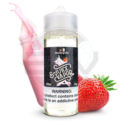 Strawberry Milk by E-Juice Vapor 120ml E-Juice EJV House Juice 
