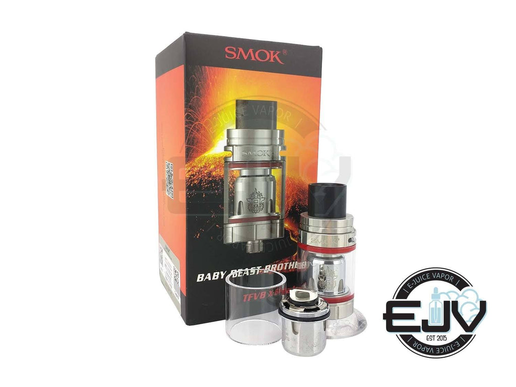 SMOK TFV8 X-Baby Sub-Ohm Tank Discontinued Discontinued Stainless Steel 