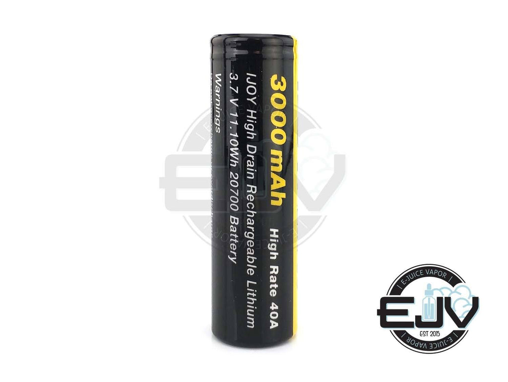 iJoy 20700 3000 mAh 40A 3.7V Battery Discontinued Discontinued 20700 - 3000 mAh 40A 3.7V 